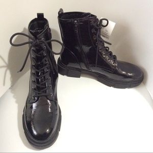 NWT Nine West combat boots